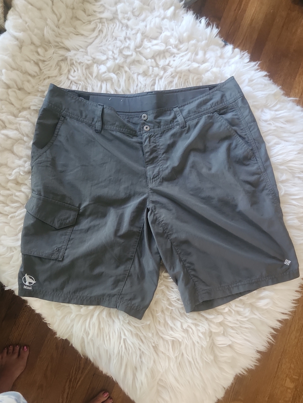 Columbia Omni-Shade Cargo Shorts Maui Logo (10)